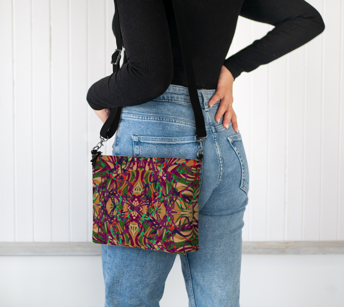 Amari Vegan Leather Crossbody Purse Vegan Leather Crossbody Purse