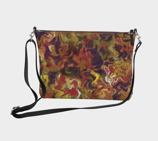 Annette Vegan Leather Crossbody Purse Vegan Leather Crossbody Purse