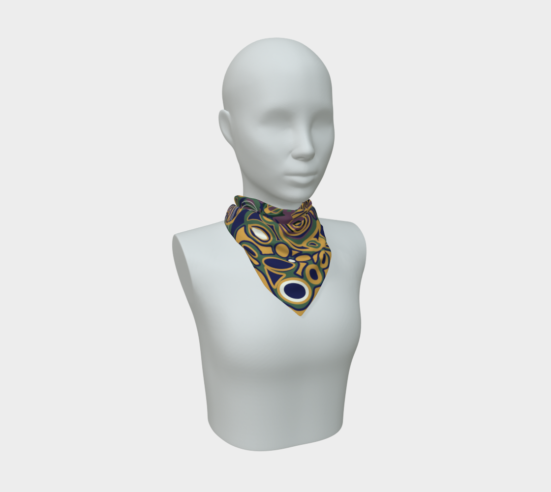 Siobhan Custom printed Silk Habotai Scarf
