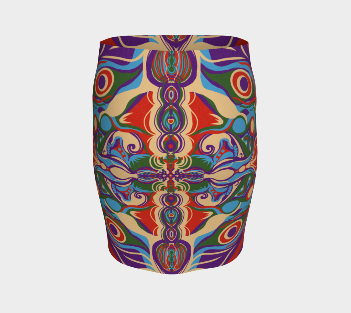 Pretty Little Pencil Skirt | Stretchy | Body-hugging | Mid-Thigh | High-rise Waist
