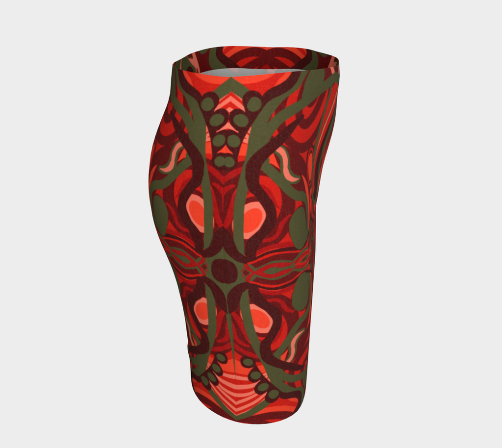 Pretty Little Pencil Skirt | Stretchy | Body-hugging | Mid-Thigh | High-rise Waist