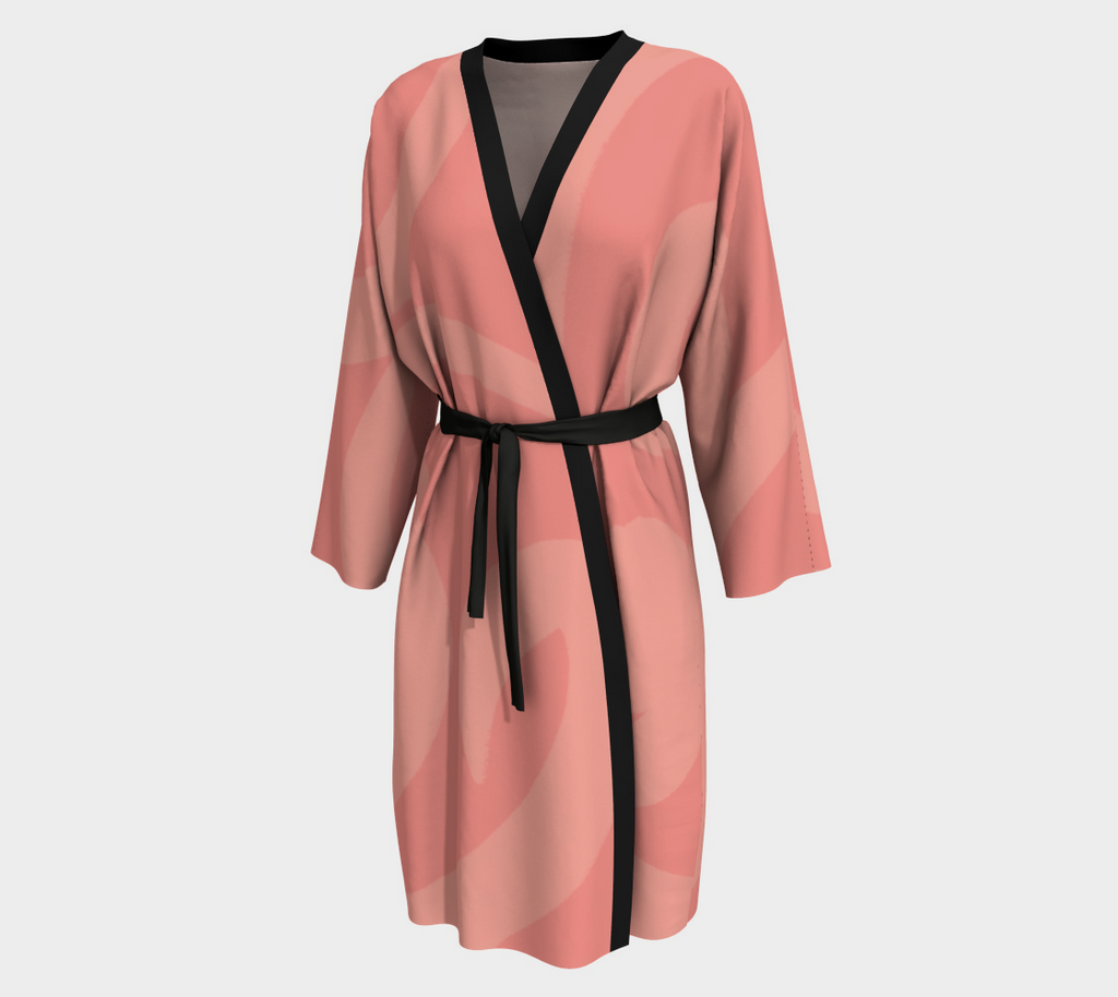 Silk Twill Peignoir
