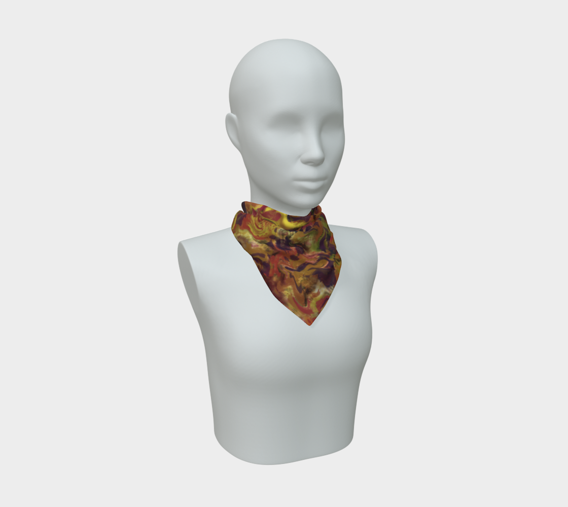 Siobhan Custom printed Silk Habotai Scarf
