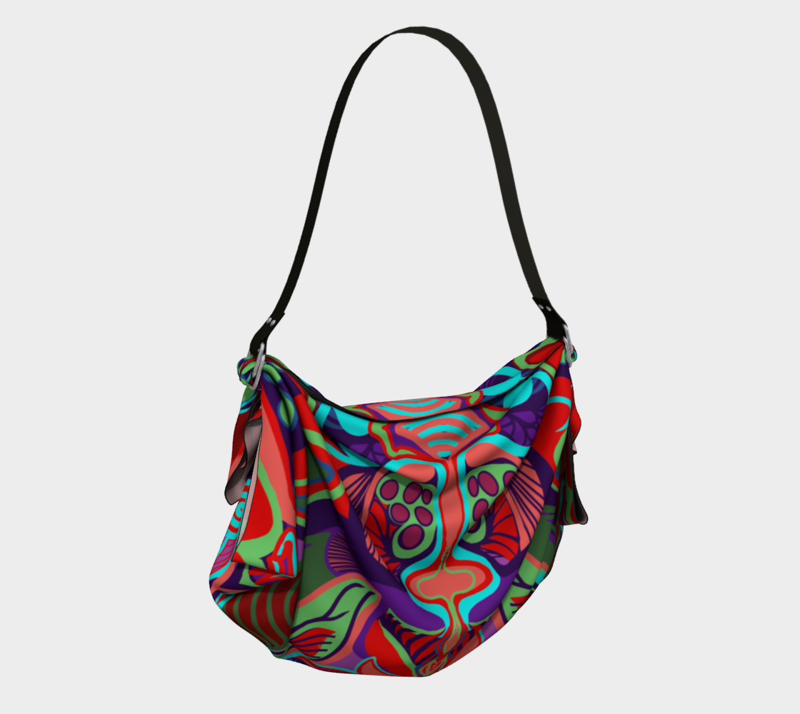 Boho Origami Tote | Picnic Blanket | Shawl/Scarf | Gift Wrap Origami Tote