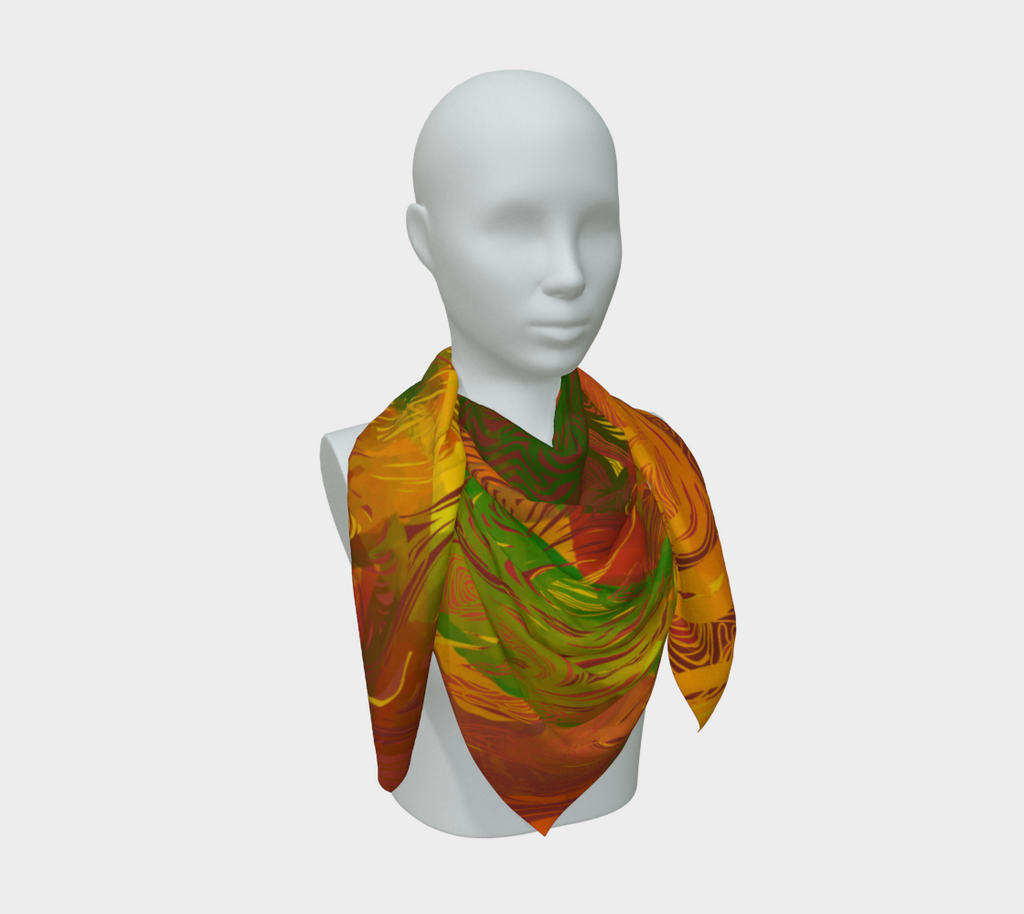 Siobhan Custom printed Silk Habotai Scarf