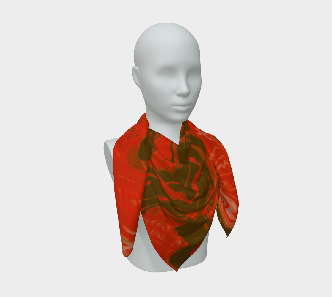 Siobhan Custom printed Silk Habotai Scarf