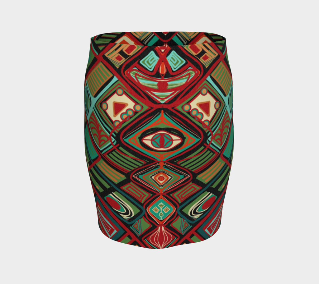 Pretty Little Pencil Skirt | Stretchy | Body-hugging | Mid-Thigh | High-rise Waist