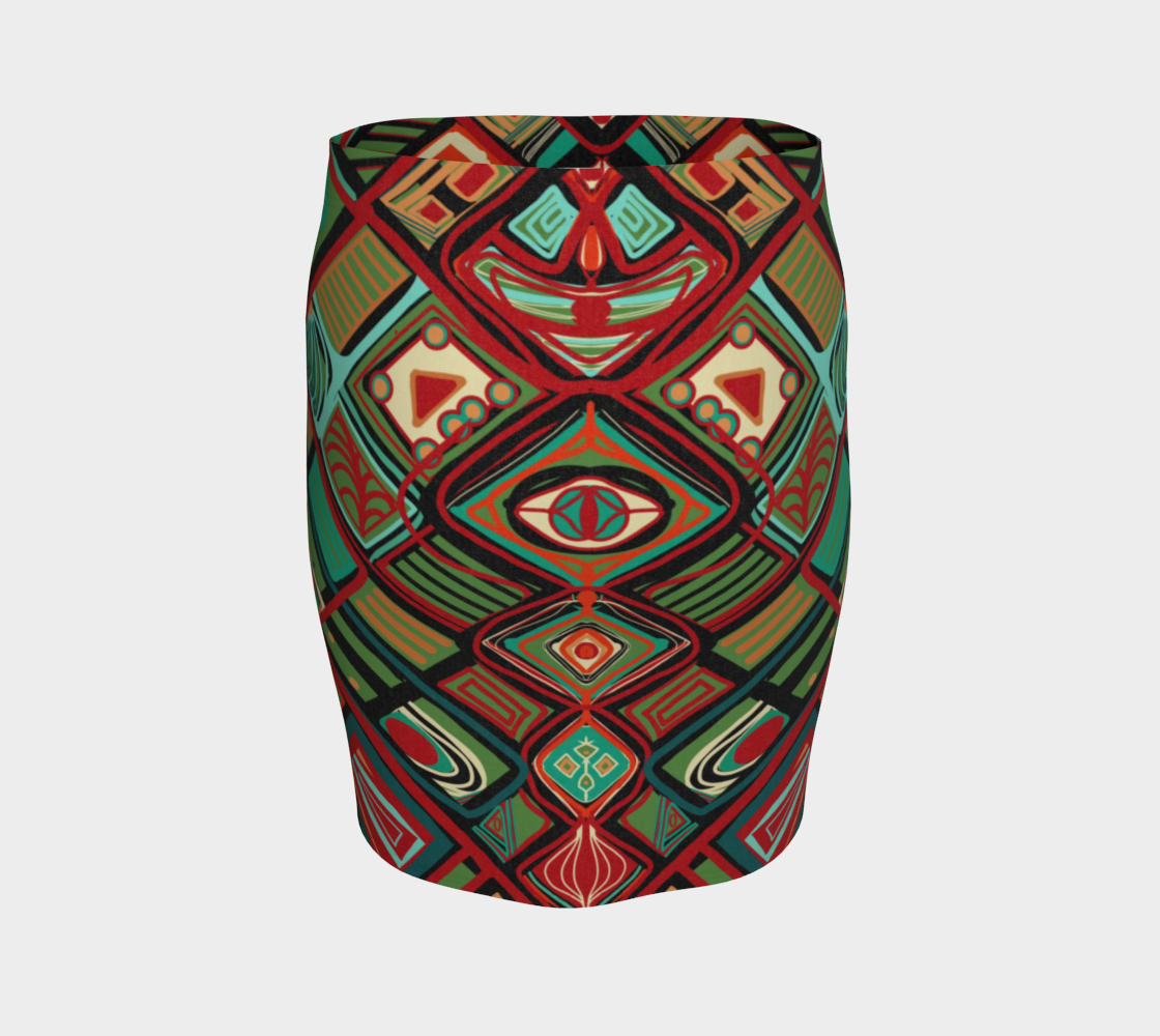 Pretty Little Pencil Skirt | Stretchy | Body-hugging | Mid-Thigh | High-rise Waist