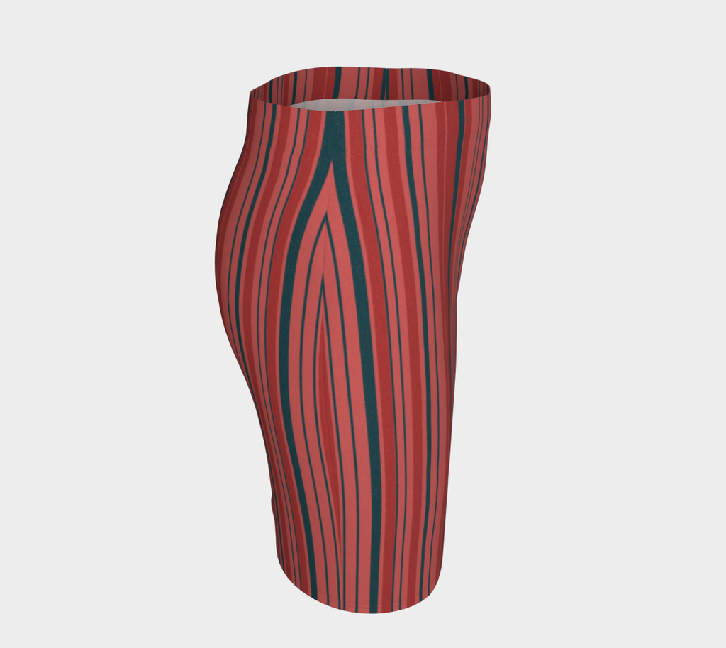 Pretty Little Pencil Skirt | Stretchy | Body-hugging | Mid-Thigh | High-rise Waist