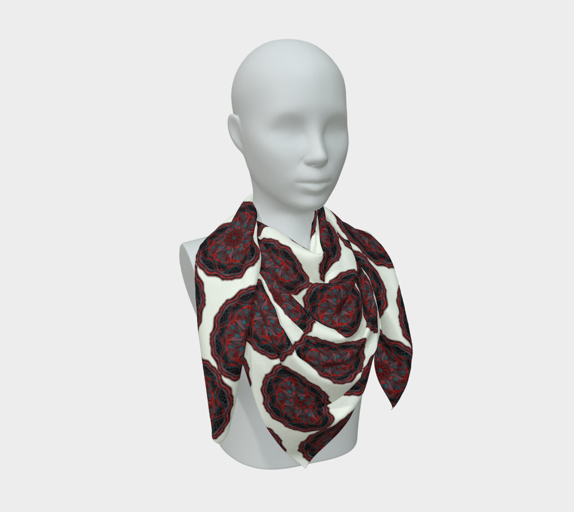 Siobhan Custom printed Silk Habotai Scarf