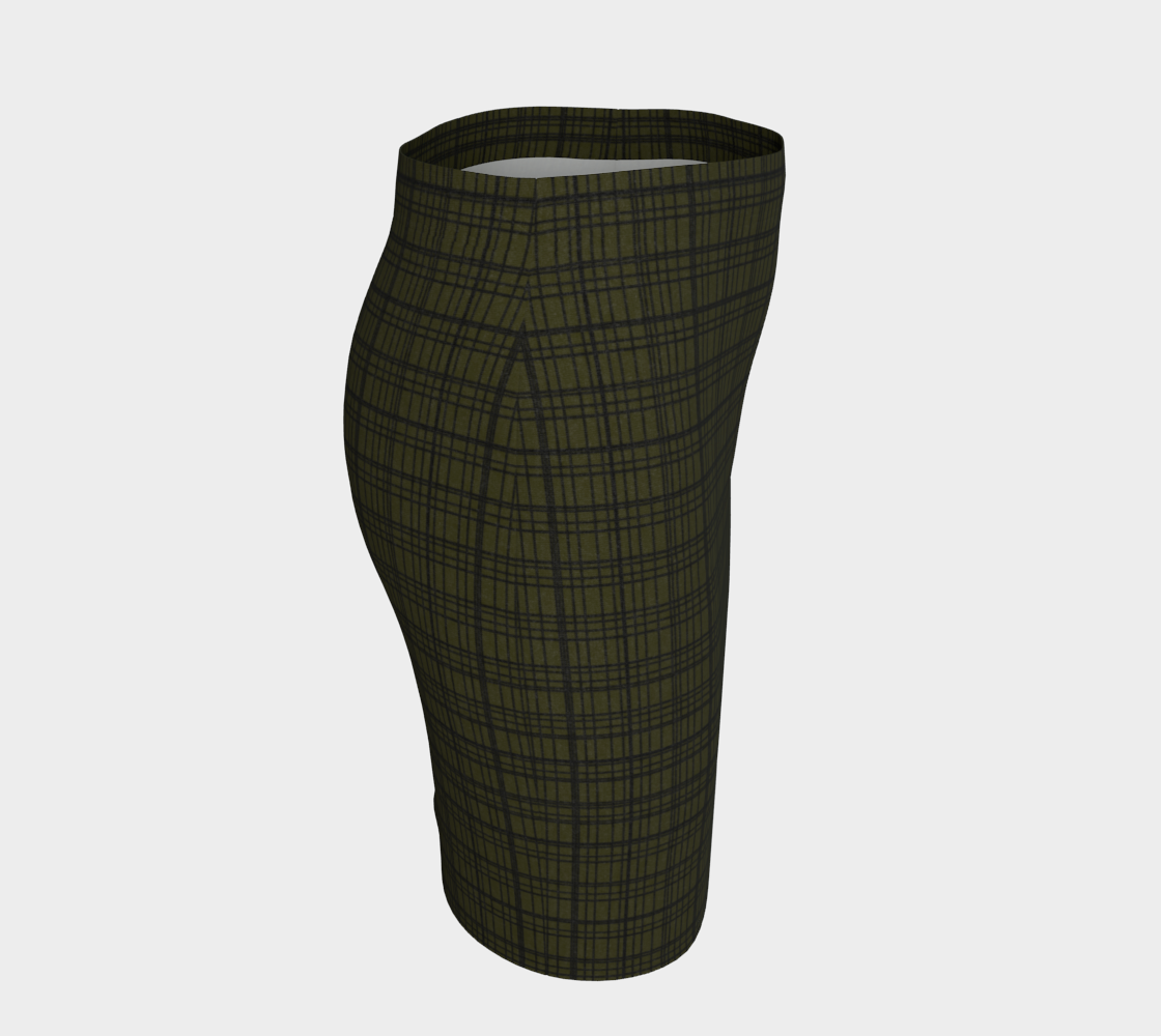 Pretty Little Pencil Skirt | Stretchy | Body-hugging | Mid-Thigh | High-rise Waist