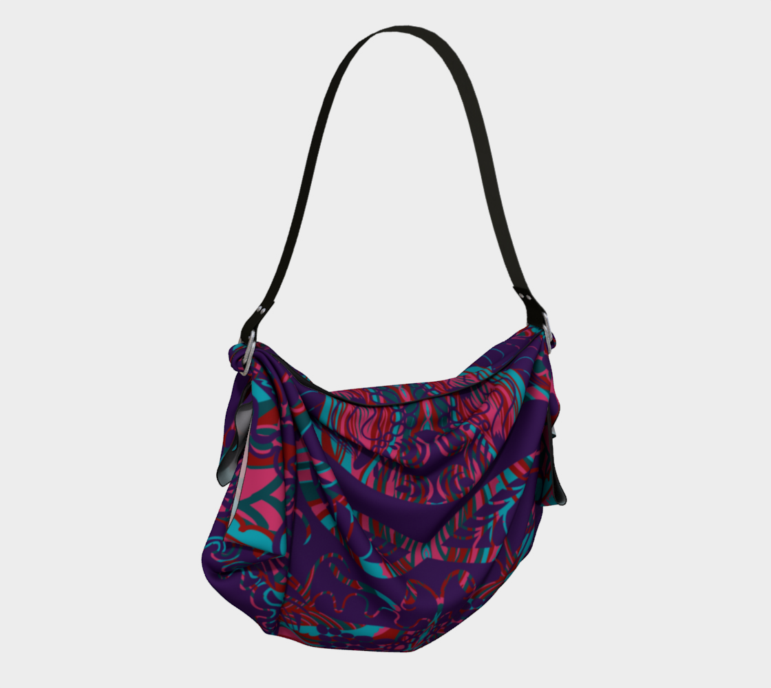 Boho Origami Tote | Picnic Blanket | Shawl/Scarf | Gift Wrap Origami Tote