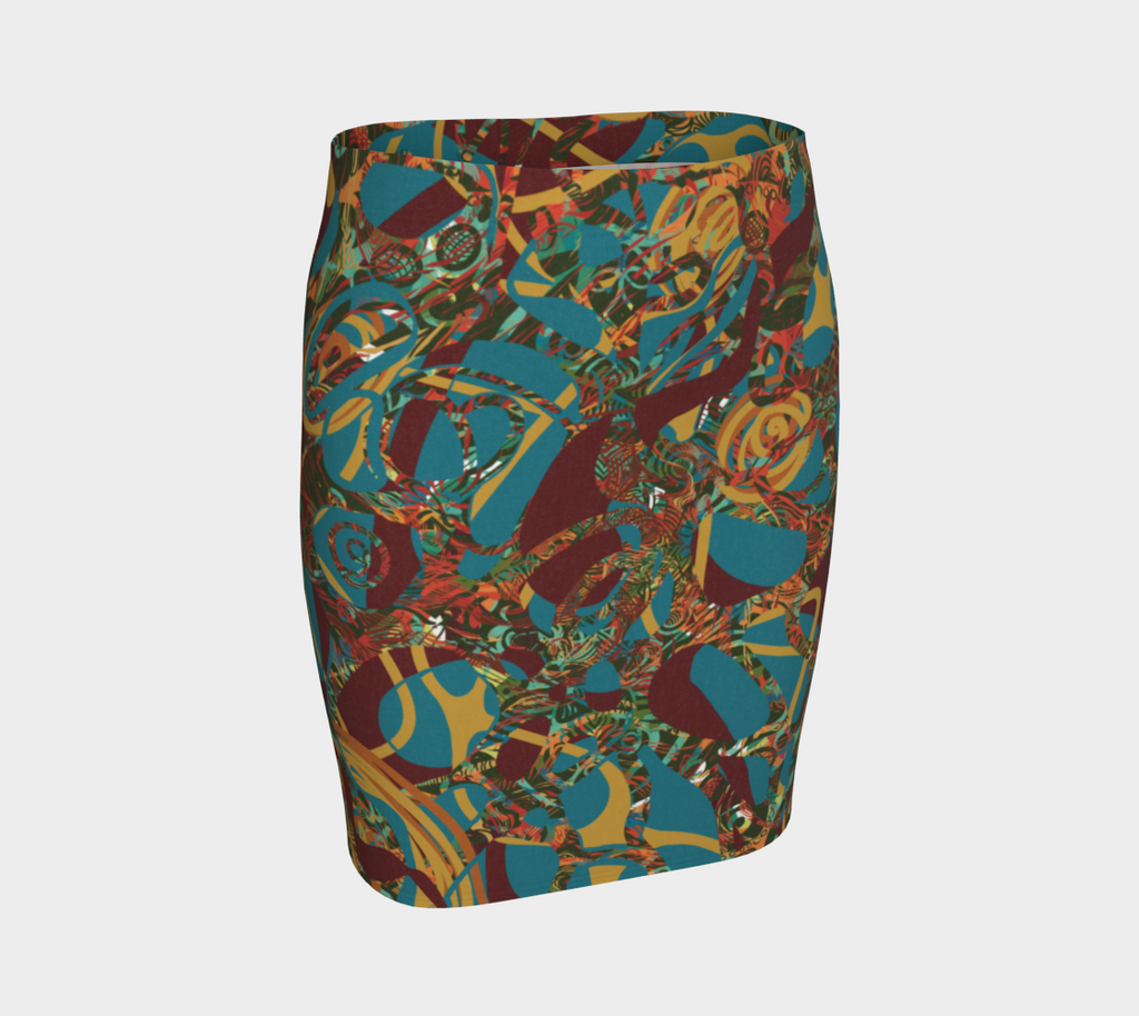 Pretty Little Pencil Skirt | Stretchy | Body-hugging | Mid-Thigh | High-rise Waist