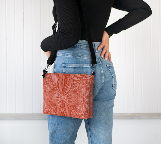 Candace Vegan Leather Crossbody Purse Vegan Leather Crossbody Purse