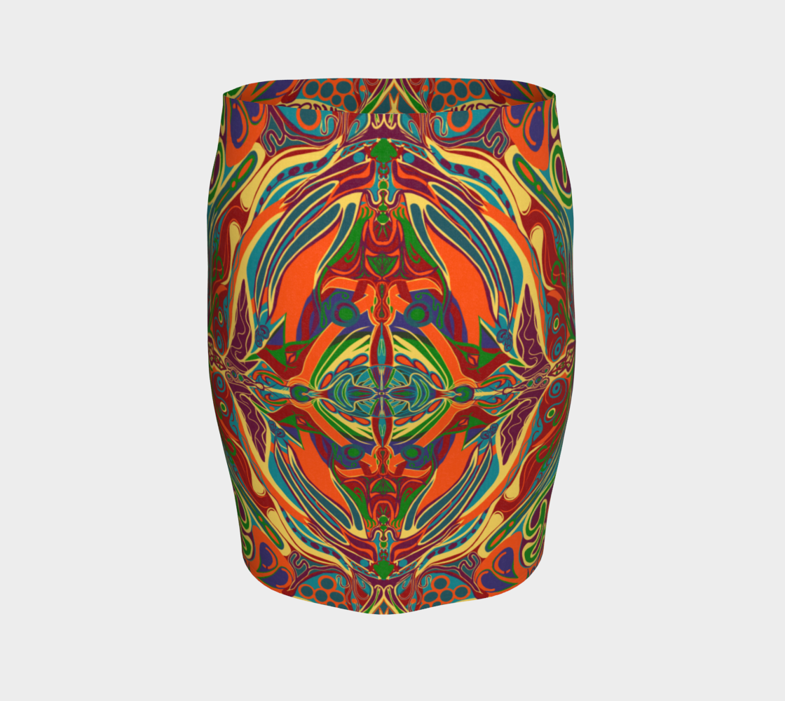 Pretty Little Pencil Skirt | Stretchy | Body-hugging | Mid-Thigh | High-rise Waist
