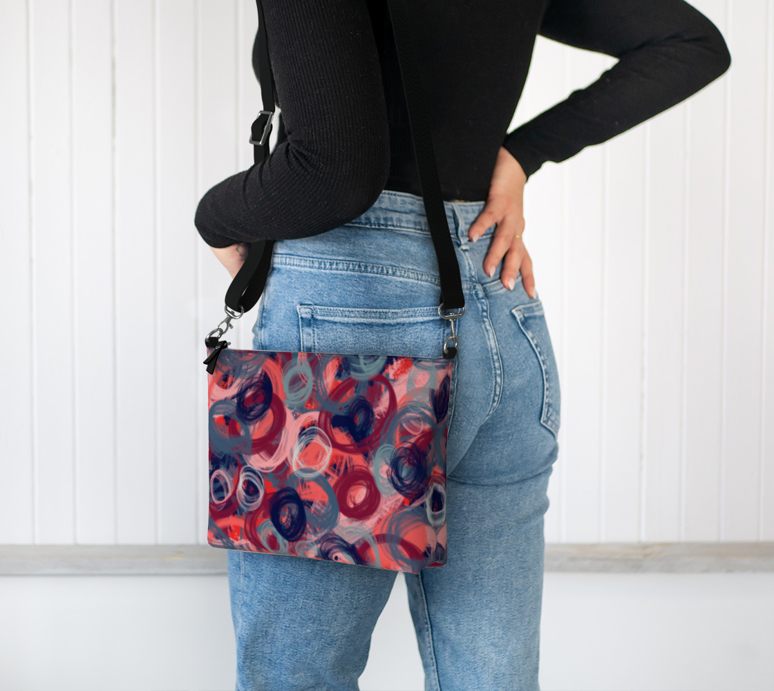 Daria Vegan Leather Crossbody Purse Vegan Leather Crossbody Purse