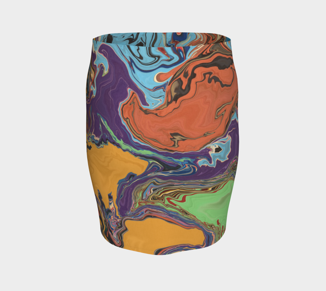 Pretty Little Pencil Skirt | Stretchy | Body-hugging | Mid-Thigh | High-rise Waist