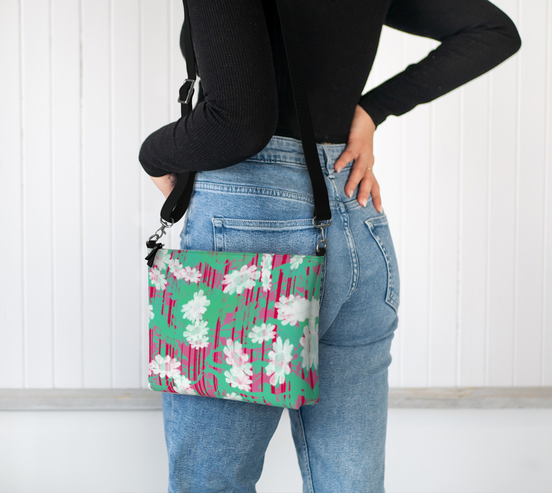 Alesha Vegan Leather Crossbody Purse Vegan Leather Crossbody Purse