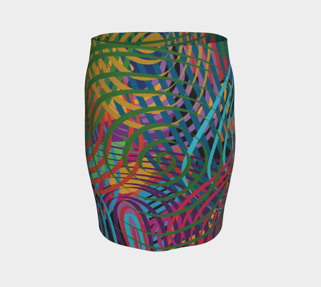 Pretty Little Pencil Skirt | Stretchy | Body-hugging | Mid-Thigh | High-rise Waist