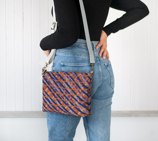 Aurora Vegan Leather Crossbody Purse Vegan Leather Crossbody Purse