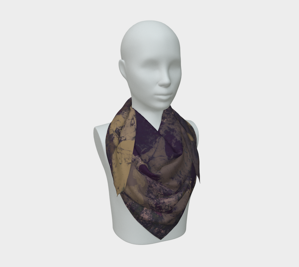 Siobhan Custom printed Silk Habotai Scarf