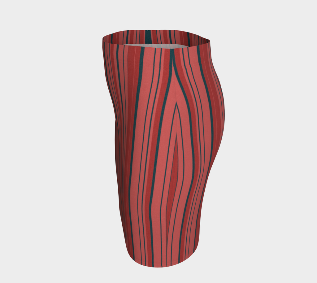 Pretty Little Pencil Skirt | Stretchy | Body-hugging | Mid-Thigh | High-rise Waist