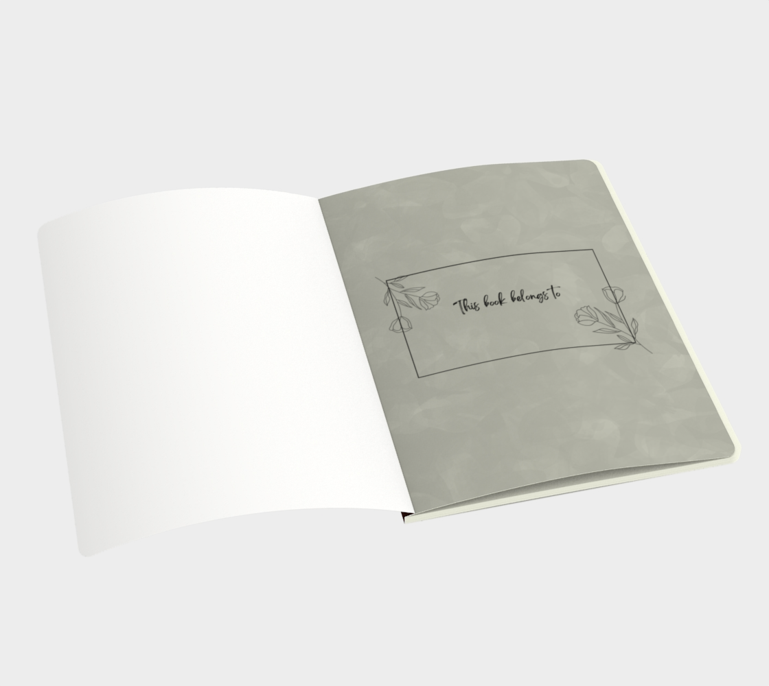 Jot-it-Down Journal | Hand-bound | 70 lb acid free paper | Scuff Resistant Velvet Ultra Matte Cover