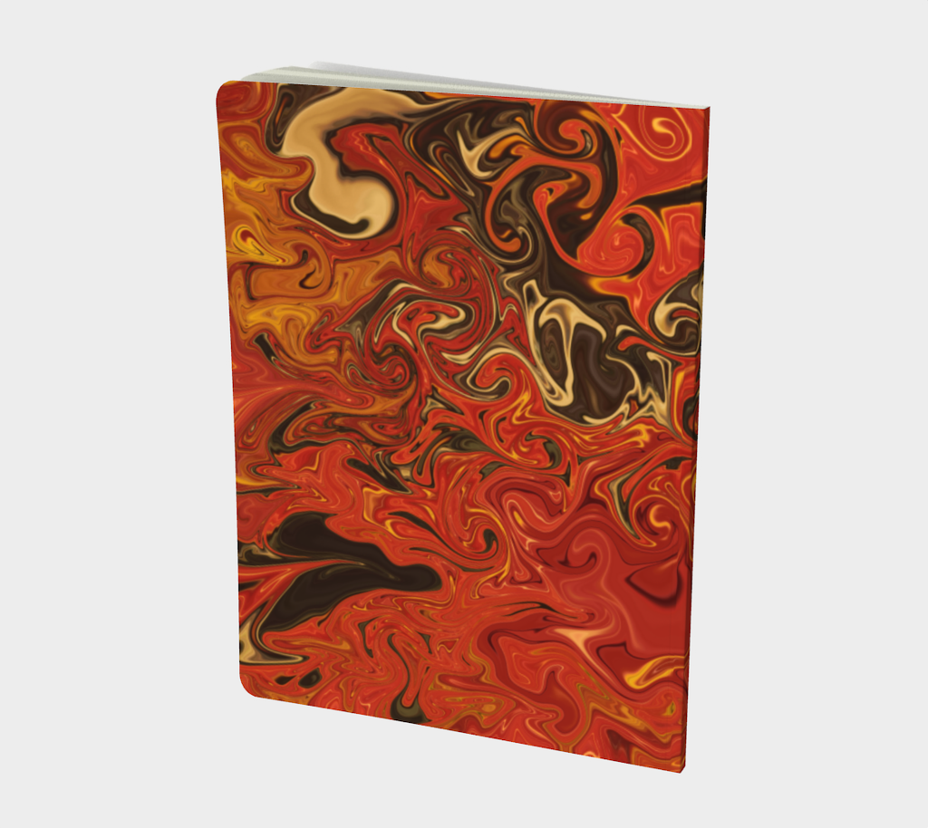 Quicky Notebook | Hand-bound | 70 lb acid free paper | Scuff Resistant Velvet Ultra Matte Cover