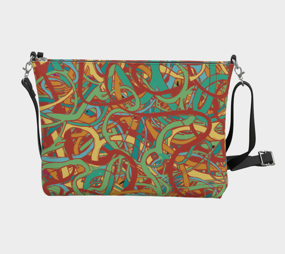 Vicki Vegan Leather Crossbody Purse Vegan Leather Crossbody Purse