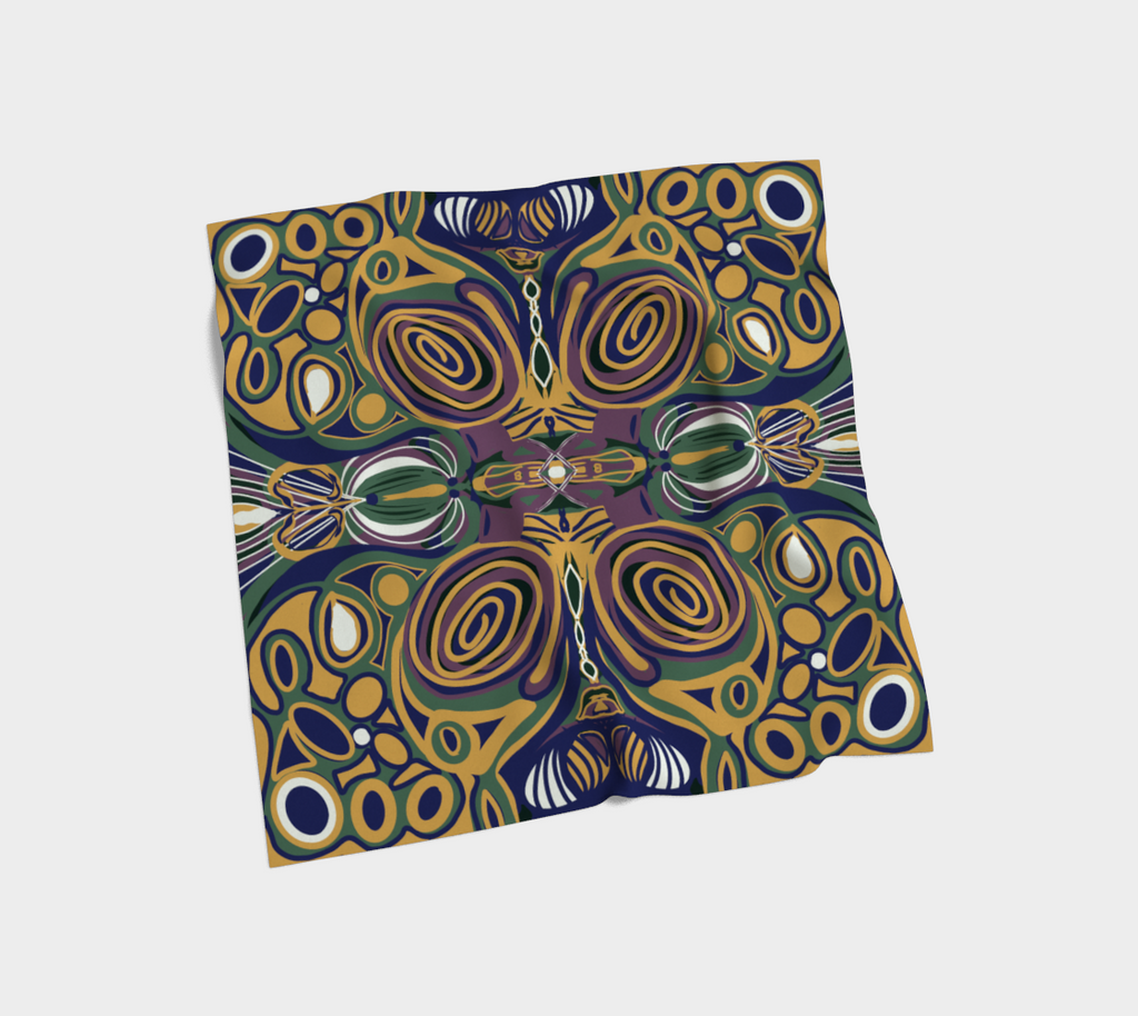 Siobhan Custom printed Silk Habotai Scarf
