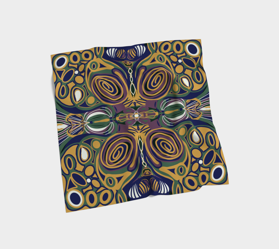 Siobhan Custom printed Silk Habotai Scarf