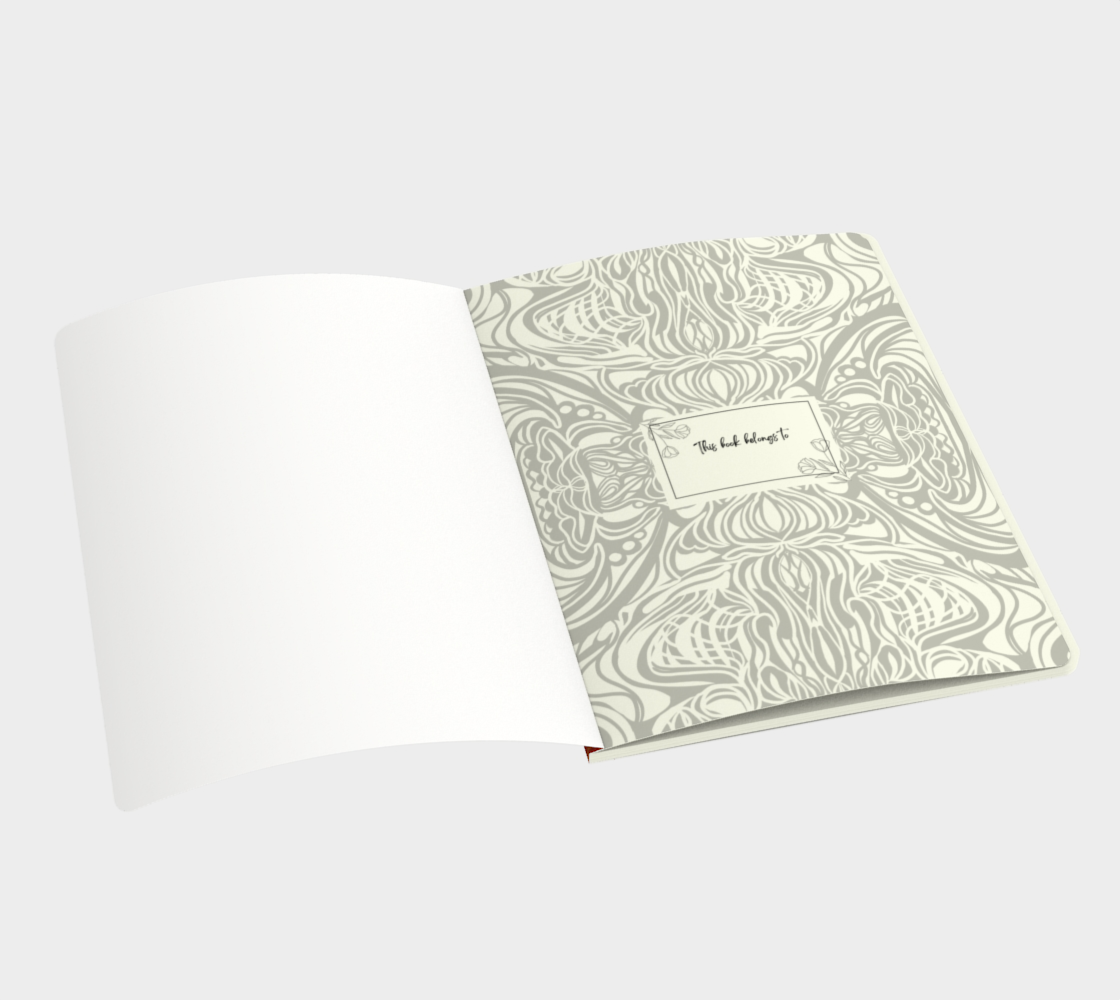 Quicky Notebook | Hand-bound | 70 lb acid free paper | Scuff Resistant Velvet Ultra Matte Cover
