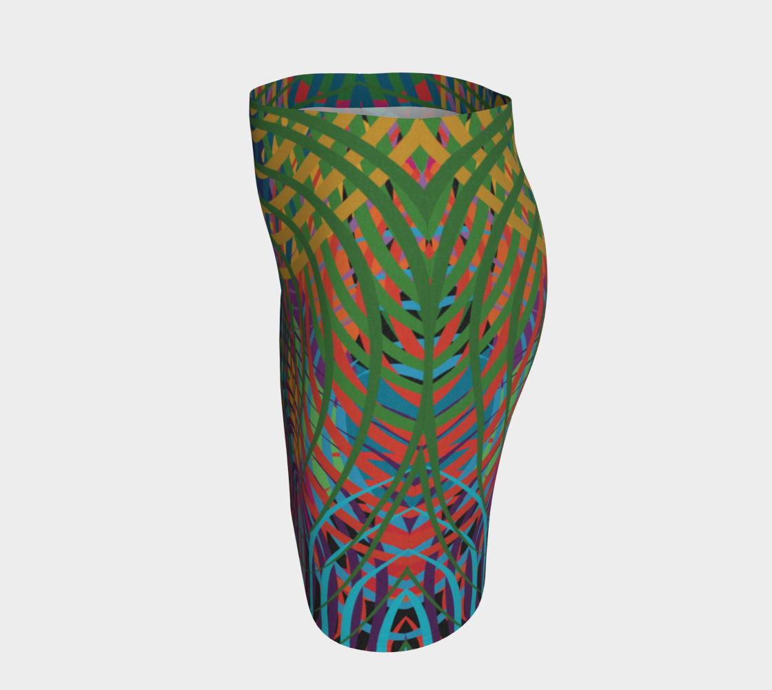 Pretty Little Pencil Skirt | Stretchy | Body-hugging | Mid-Thigh | High-rise Waist
