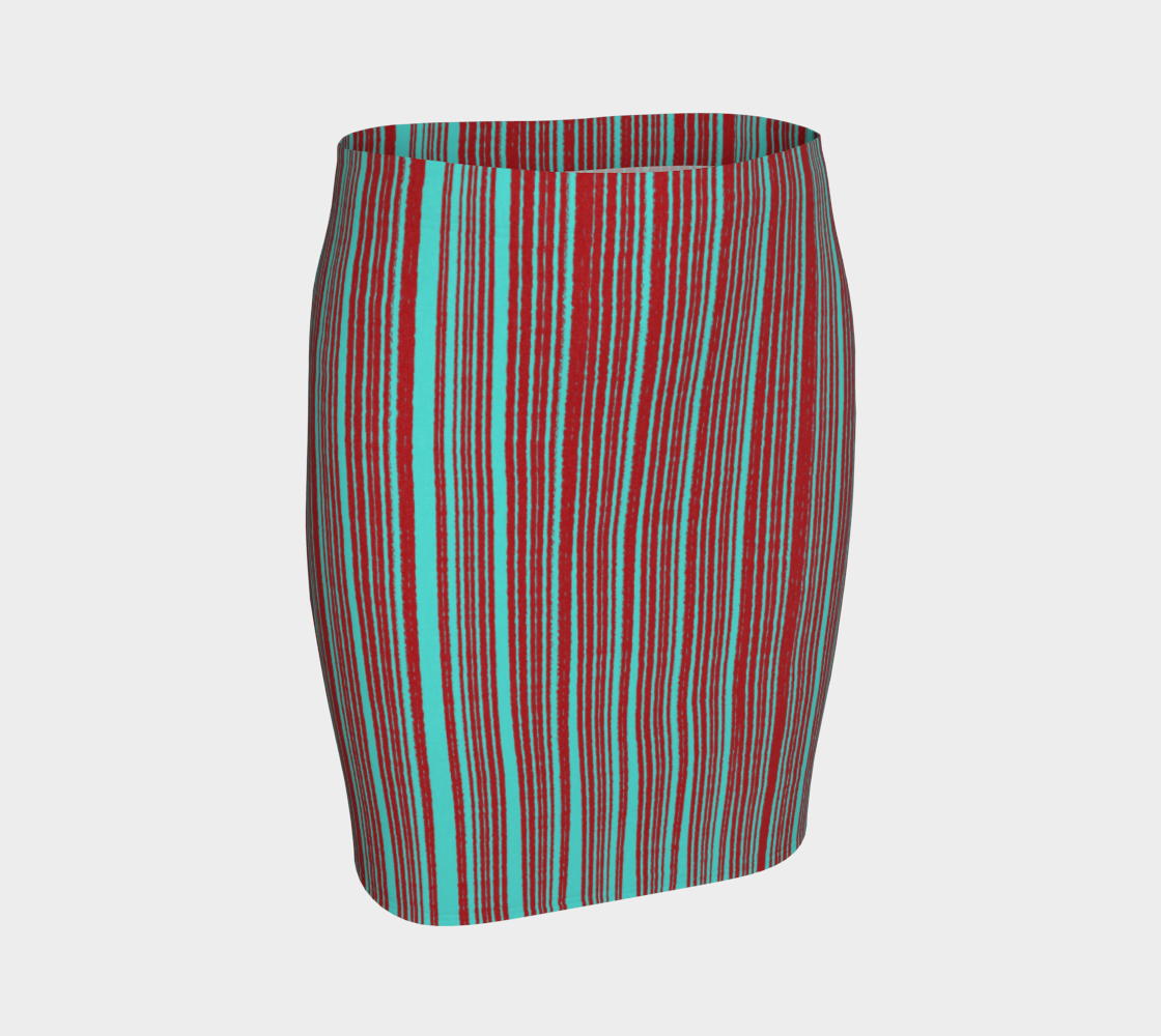 Pretty Little Pencil Skirt | Stretchy | Body-hugging | Mid-Thigh | High-rise Waist