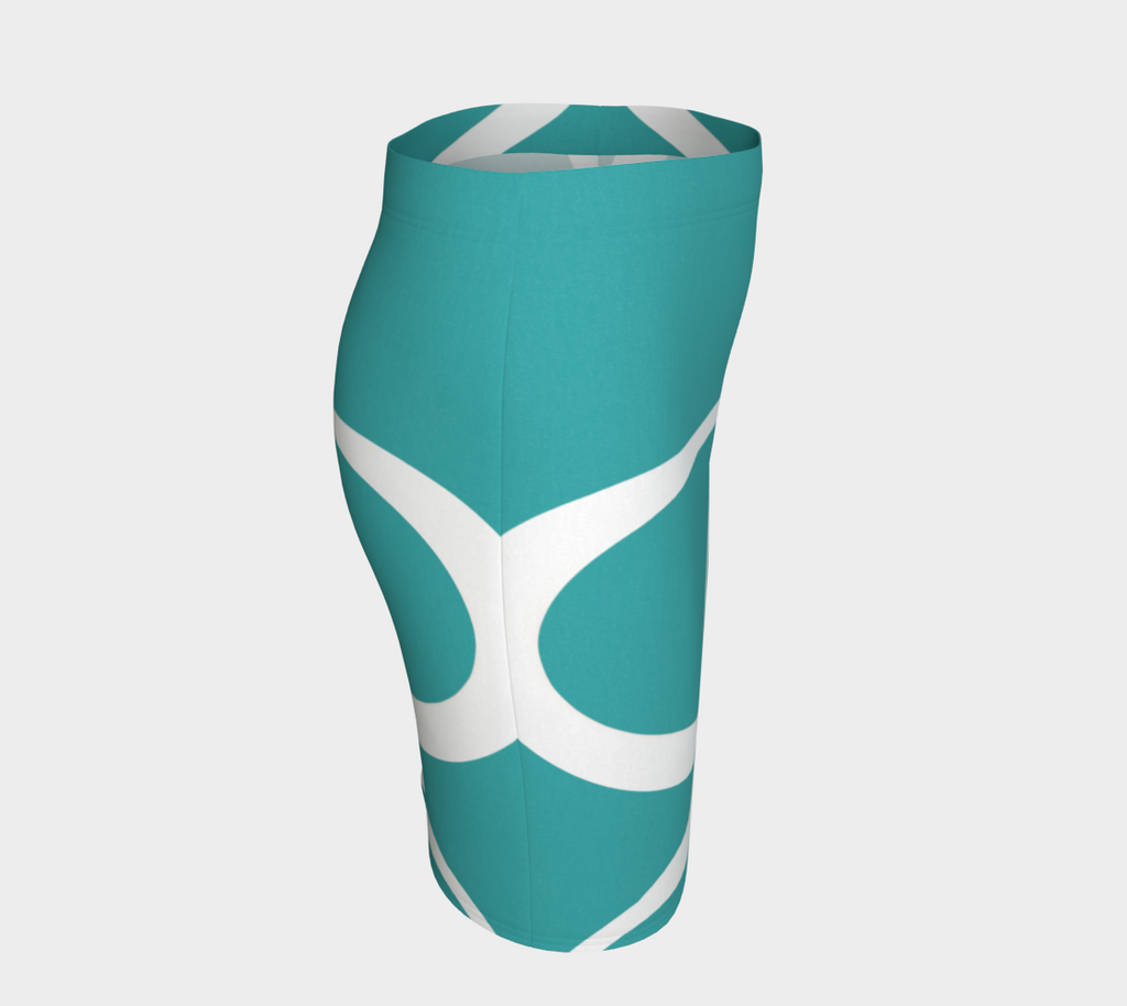 Pretty Little Pencil Skirt | Stretchy | Body-hugging | Mid-Thigh | High-rise Waist