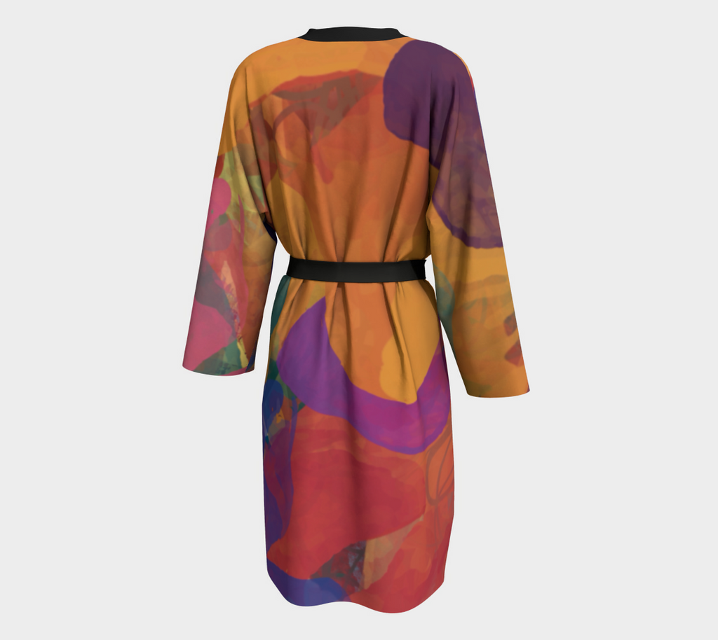 Silk Twill Peignoir