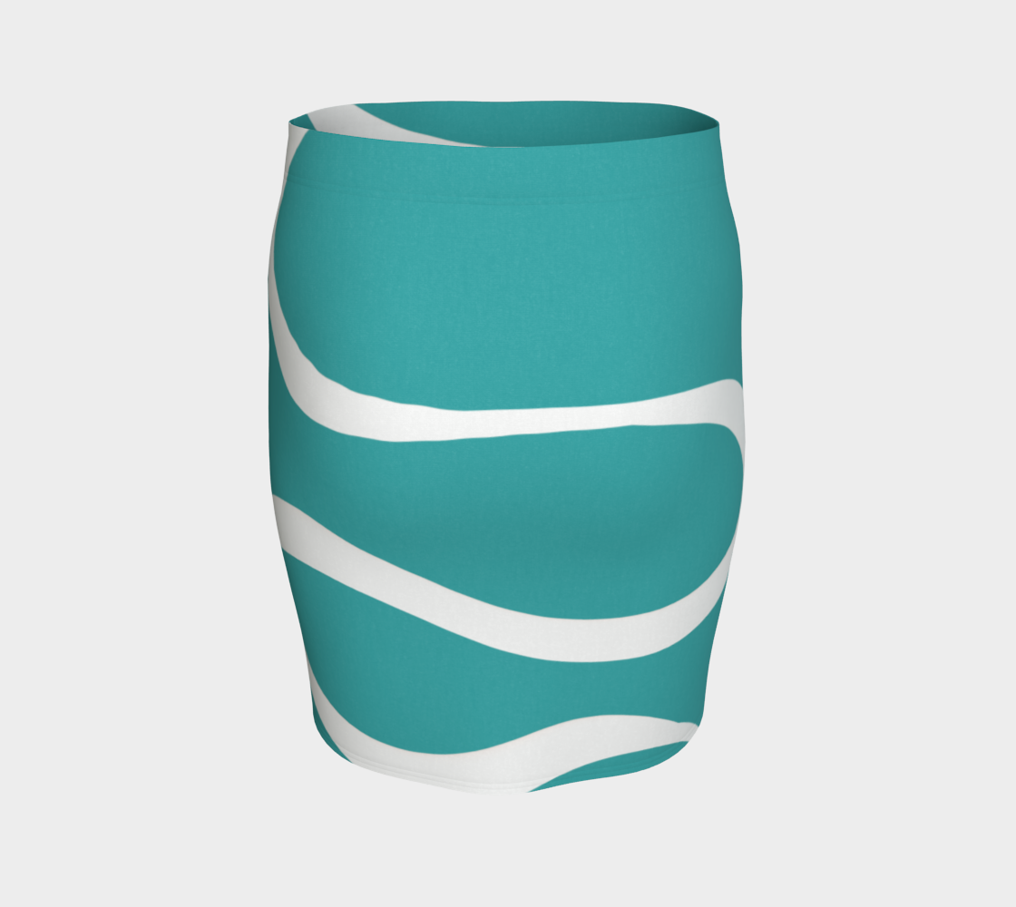 Pretty Little Pencil Skirt | Stretchy | Body-hugging | Mid-Thigh | High-rise Waist