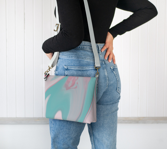 Helena Vegan Leather Crossbody Purse Vegan Leather Crossbody Purse