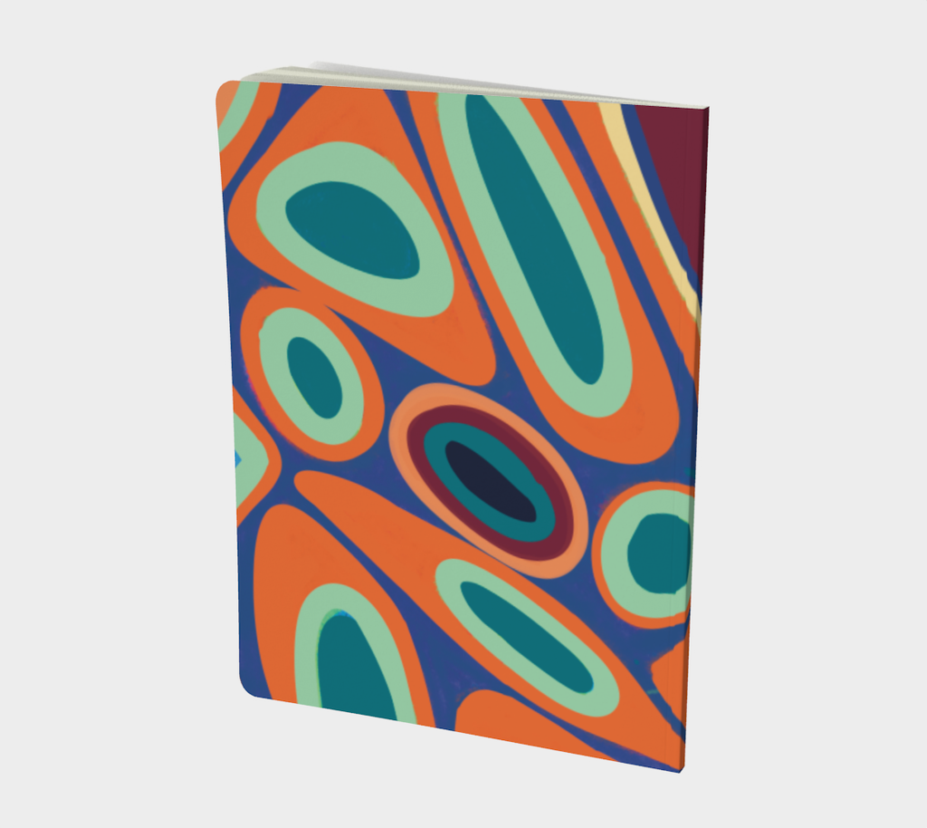 Quicky Notebook | Hand-bound | 70 lb acid free paper | Scuff Resistant Velvet Ultra Matte Cover