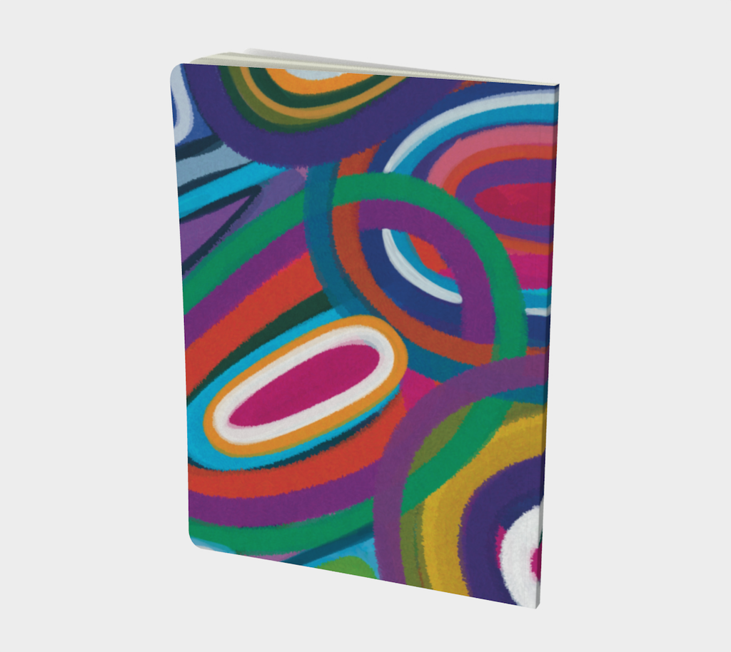 Quicky Notebook | Hand-bound | 70 lb acid free paper | Scuff Resistant Velvet Ultra Matte Cover