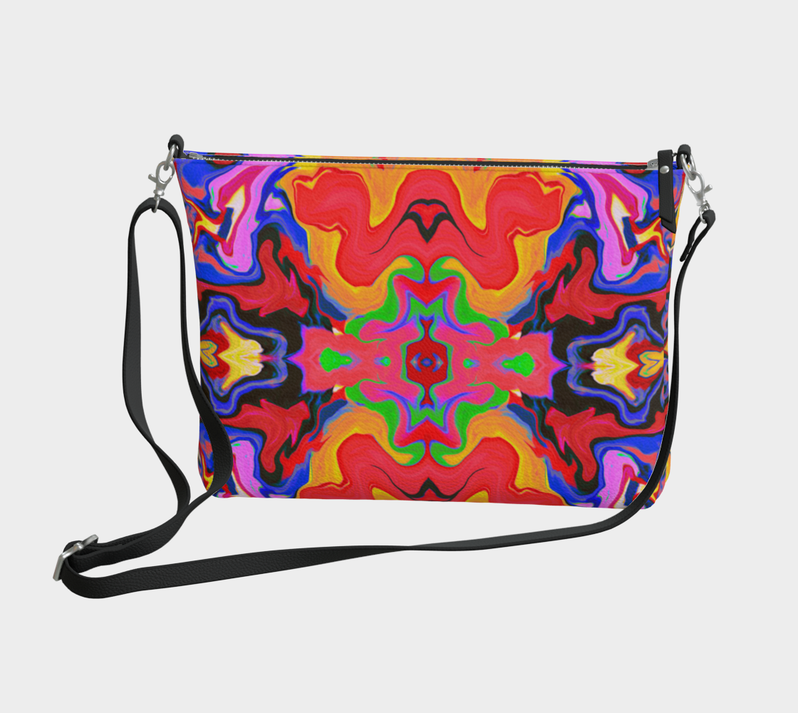 Rosa Vegan Leather Crossbody Purse Vegan Leather Crossbody Purse