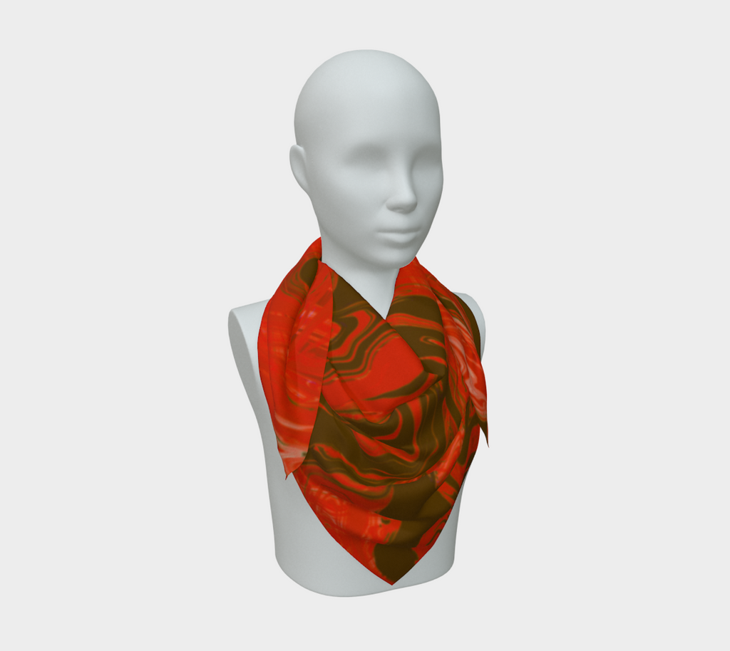 Siobhan Custom printed Silk Habotai Scarf