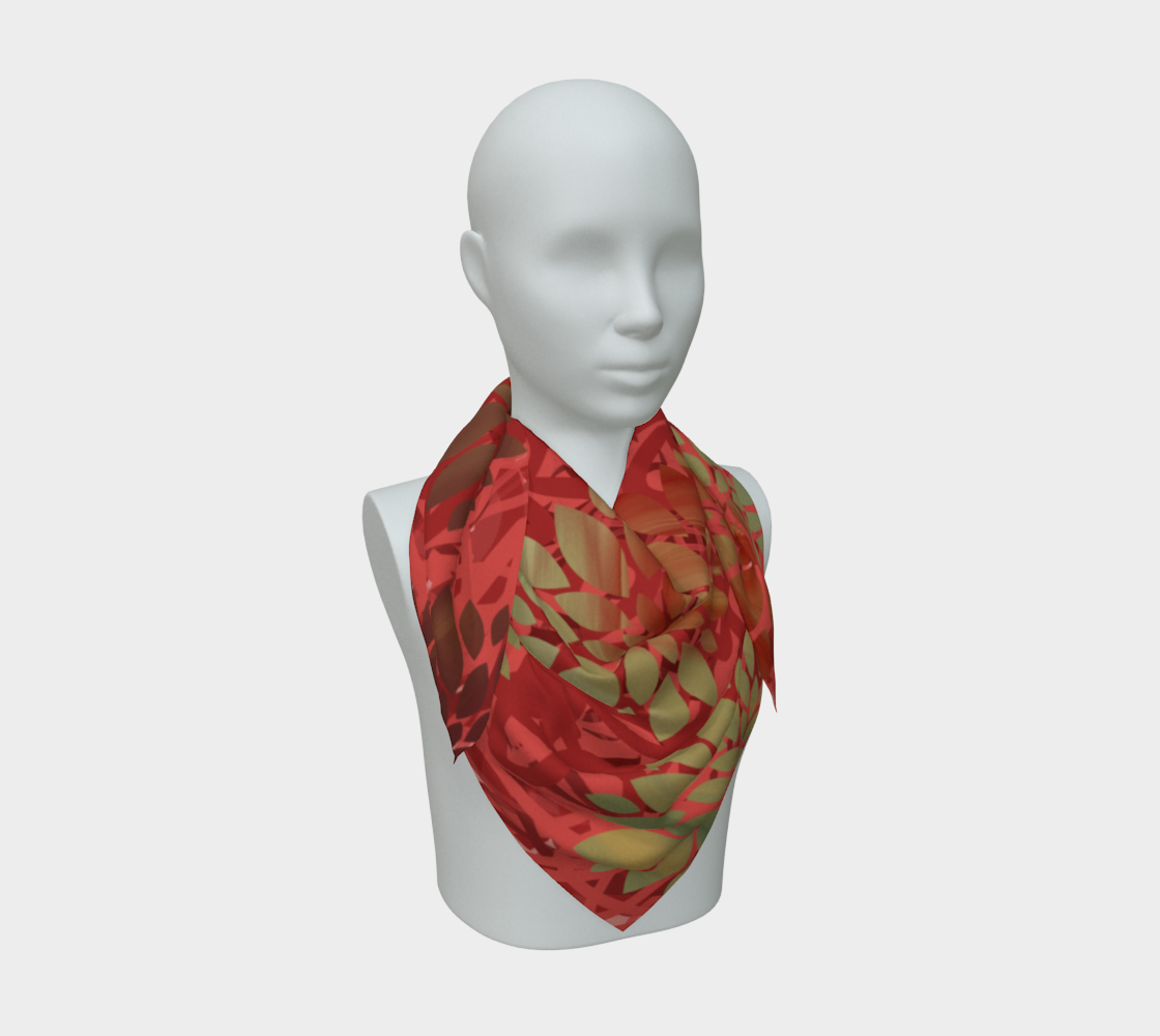 Siobhan Custom printed Silk Habotai Scarf
