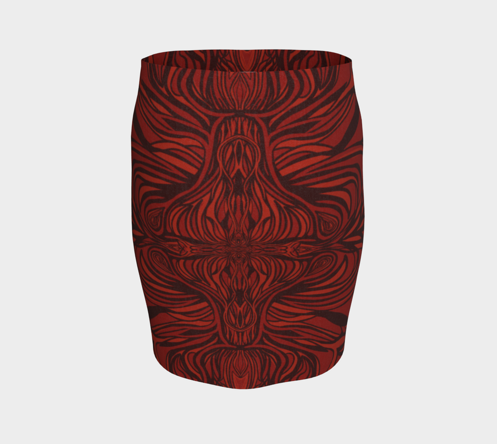 Pretty Little Pencil Skirt | Stretchy | Body-hugging | Mid-Thigh | High-rise Waist