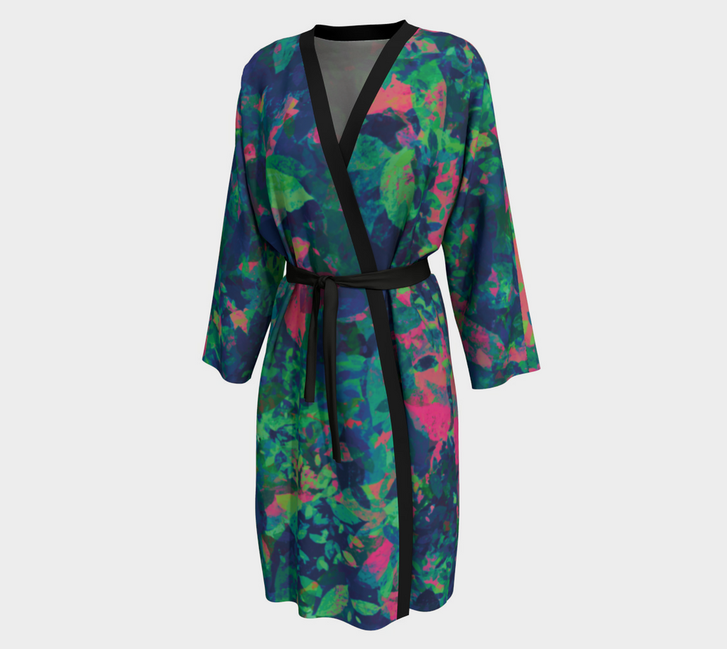 Silk Twill Peignoir