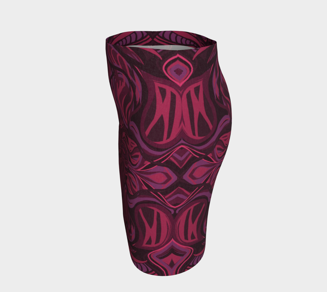 Pretty Little Pencil Skirt | Stretchy | Body-hugging | Mid-Thigh | High-rise Waist