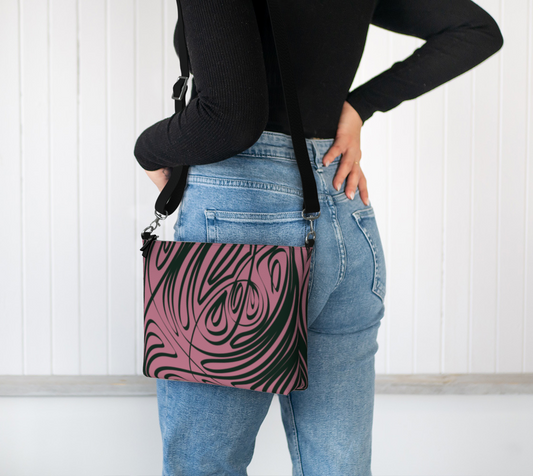 Ginny Vegan Leather Crossbody Purse Vegan Leather Crossbody Purse