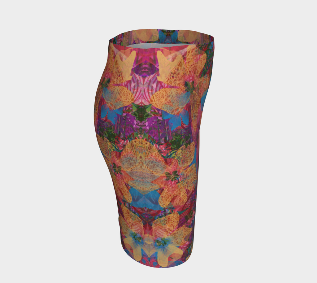 Pretty Little Pencil Skirt | Stretchy | Body-hugging | Mid-Thigh | High-rise Waist