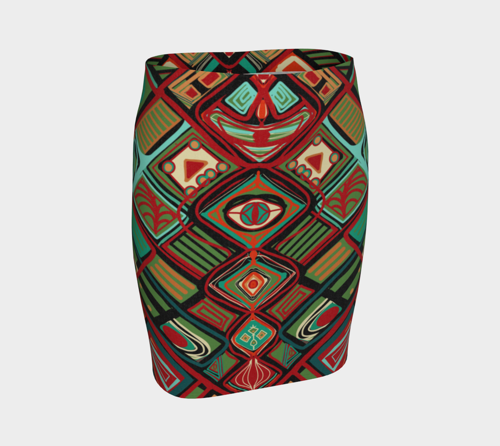 Pretty Little Pencil Skirt | Stretchy | Body-hugging | Mid-Thigh | High-rise Waist