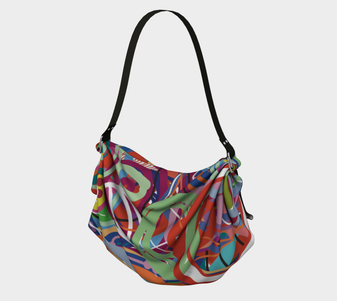 Boho Origami Tote | Picnic Blanket | Shawl/Scarf | Gift Wrap Origami Tote